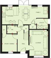 Lamberton floor plan GF