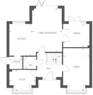 Upton ground floor floorplan