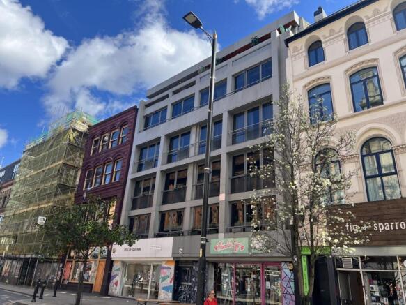External Oldham St Building
