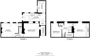 Floor plan - The Cottage