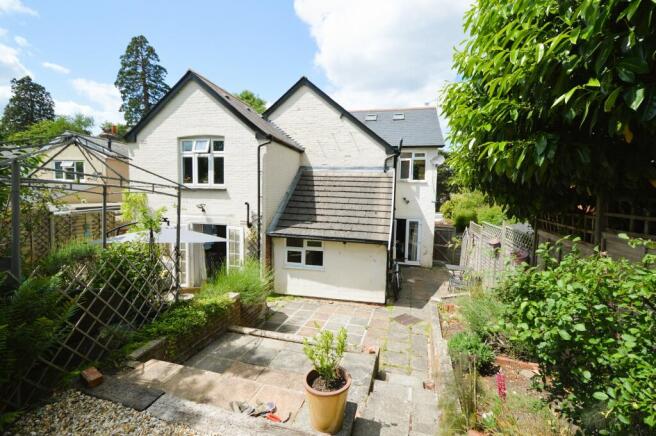 Rear of property