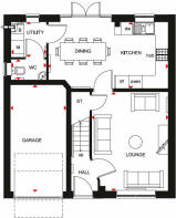 Windermere 4 bed ground floor plan