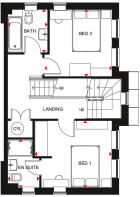 First floor of our 4 bed Hesketh home