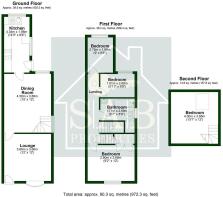 Floor Plan - 4 Kirton Avenue, Long Eaton, Nottingh
