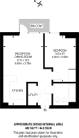 Floorplan area for info only, not for Â£/sq. ft valuation