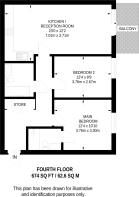 Floorplan area for info only, not for Â£/sq. ft valuation