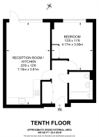 Floorplan area for info only, not for Â£/sq. ft valuation