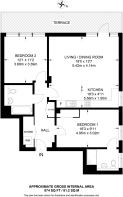 Floorplan area for info only, not for £/sq. ft valuation