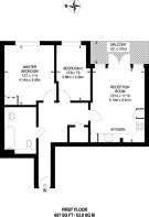 Floorplan area for info only, not for £/sq. ft valuation