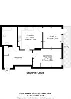 Floorplan area for info only, not for £/sq. ft valuation