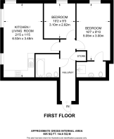 Floorplan area for info only, not for £/sq. ft valuation