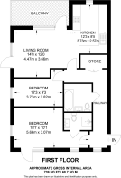 Floorplan area for info only, not for £/sq. ft valuation