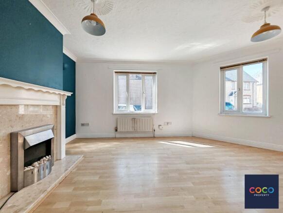 Living room to side