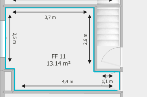 Office Plan & sizes