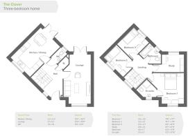 Clover floor plan
