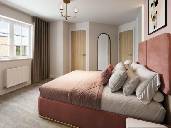 The Clover bedroom