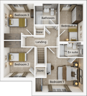 First Floor - 3D