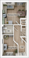 Ground Floor - 3D