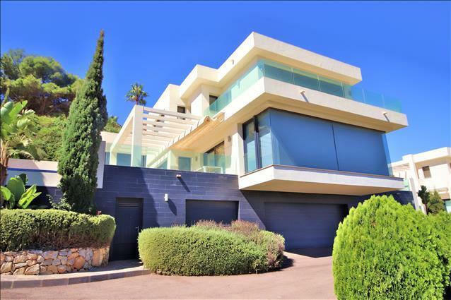 Front of Villa