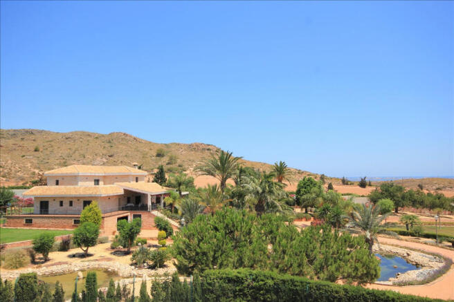 Front of Villa