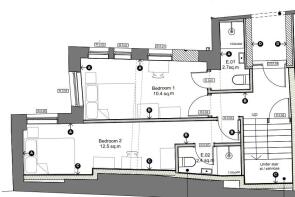 Room 1 and 2 Floorpl