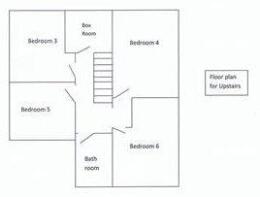 Floor Plan Upstairs