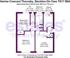 Harlow Crescent, Thornaby, Stockton-On-Tees, TS17 