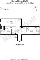 Flat 44, Haines House, 10 Charles Clowes Walk, Nin