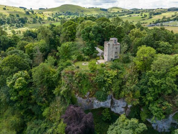 The Tower Exterior and Gardens