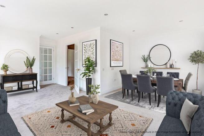 Living Room Virtual Stage