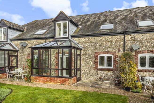 Rear with conservatory