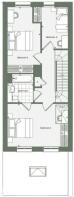 No.4 The Bluebell - First Floor Floorplan