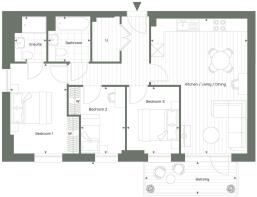 Parkside Square - Floorplans - Plots 97, 104, 112, 120, 128, 134, 140, 146