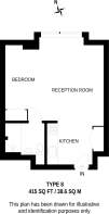 Floorplan area for info only, not for Â£/sq. ft valuation