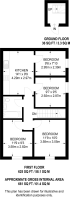 Floorplan area for info only, not for £/sq. ft valuation