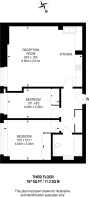 Floorplan area for info only, not for Â£/sq. ft valuation