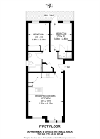 Floorplan area for info only, not for £/sq. ft valuation