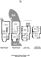 Floorplan area for info only, not for £/sq. ft valuation
