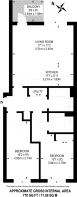 Floorplan area for info only, not for £/sq. ft valuation