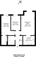 Floorplan area for info only, not for £/sq. ft valuation