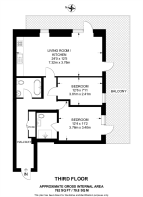 Floorplan area for info only, not for £/sq. ft valuation