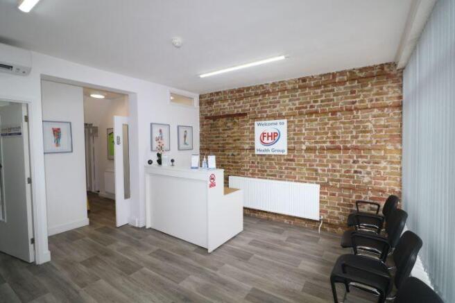 This is the reception area