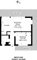 Floorplan area for info only, not for Â£/sq. ft valuation