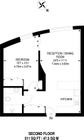 Floorplan area for info only, not for £/sq. ft valuation