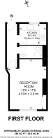 Floorplan area for info only, not for Â£/sq. ft valuation