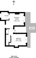 Floorplan area for info only, not for £/sq. ft valuation