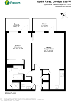 Floorplan area for info only, not for £/sq. ft valuation