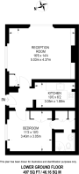 Floorplan area for info only, not for Â£/sq. ft valuation