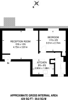Floorplan area for info only, not for Â£/sq. ft valuation