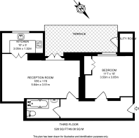 Floorplan area for info only, not for £/sq. ft valuation